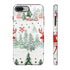Nordic Christmas Print - Impact Resistant Phone Case iPhone 8 Plus Glossy